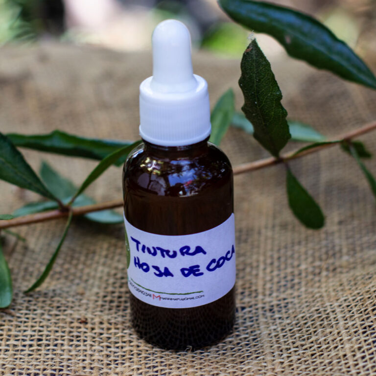 Tintura de Hoja de Coca Medicina Ancestral
